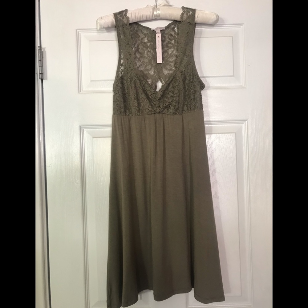 Lace Tank Chemise by Fleur’t